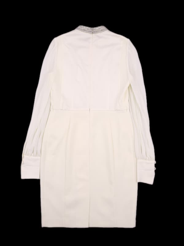 보석 포인트 시스루 원피스