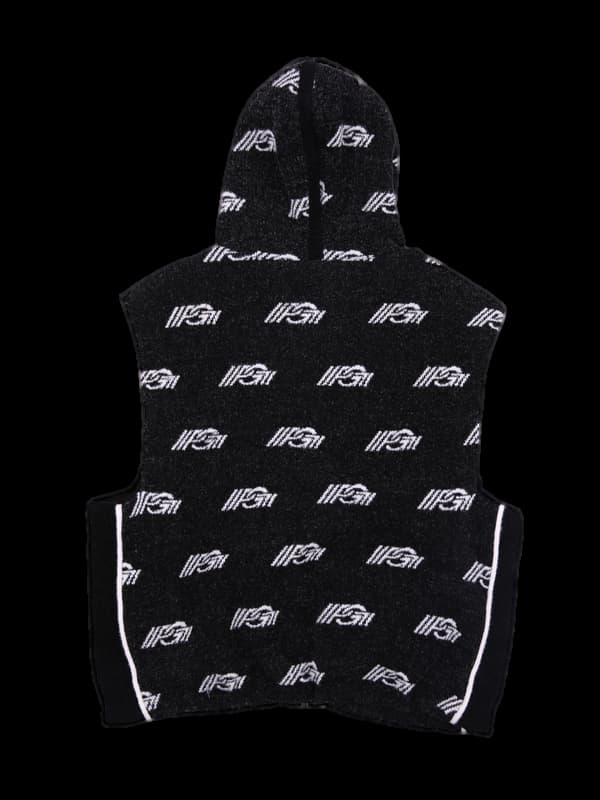 방풍 후드 베스트 집업