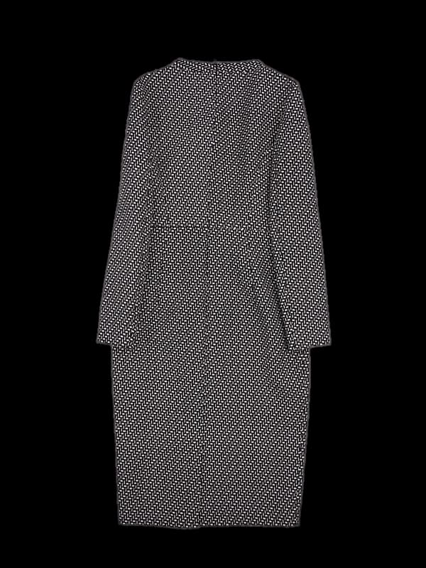 폴리 패턴 원피스