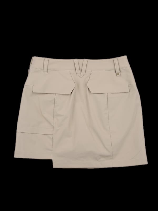 나일론 언발 스커트