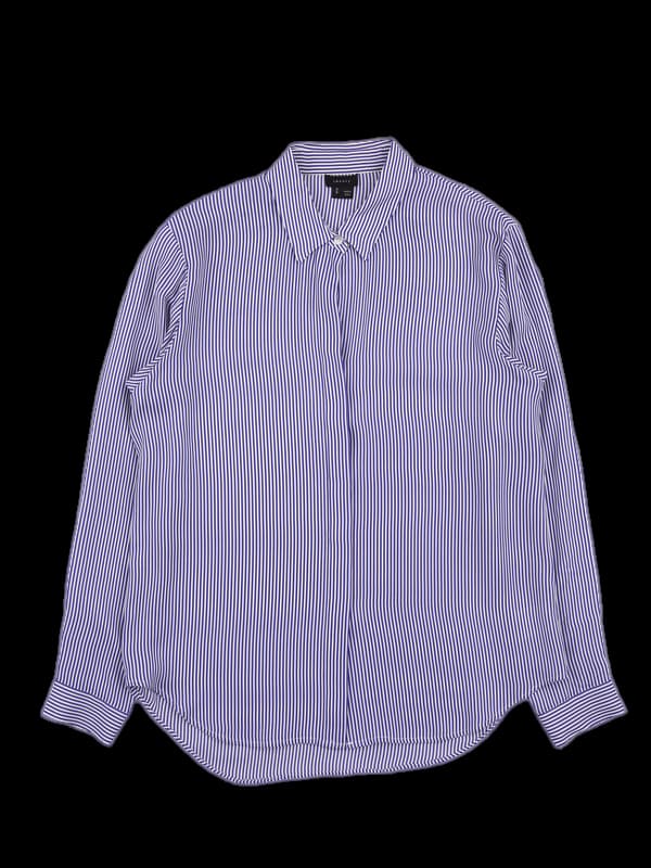 스트라이프 셔츠 블라우스