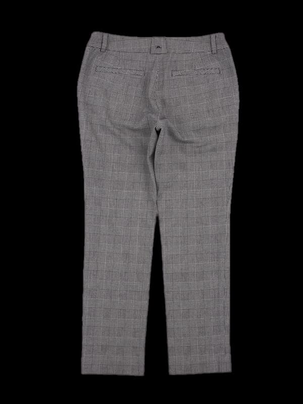 레이온 체크 팬츠