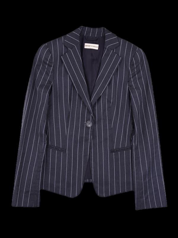 스트라이프 자켓