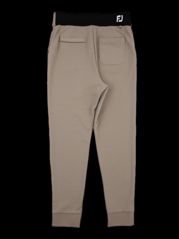 로고 밴딩 니트 바지