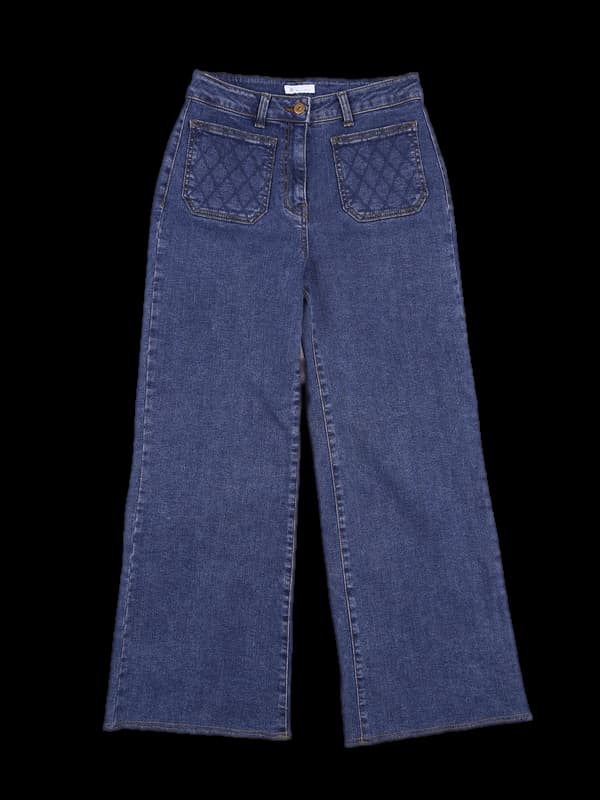 데님 부츠컷 팬츠