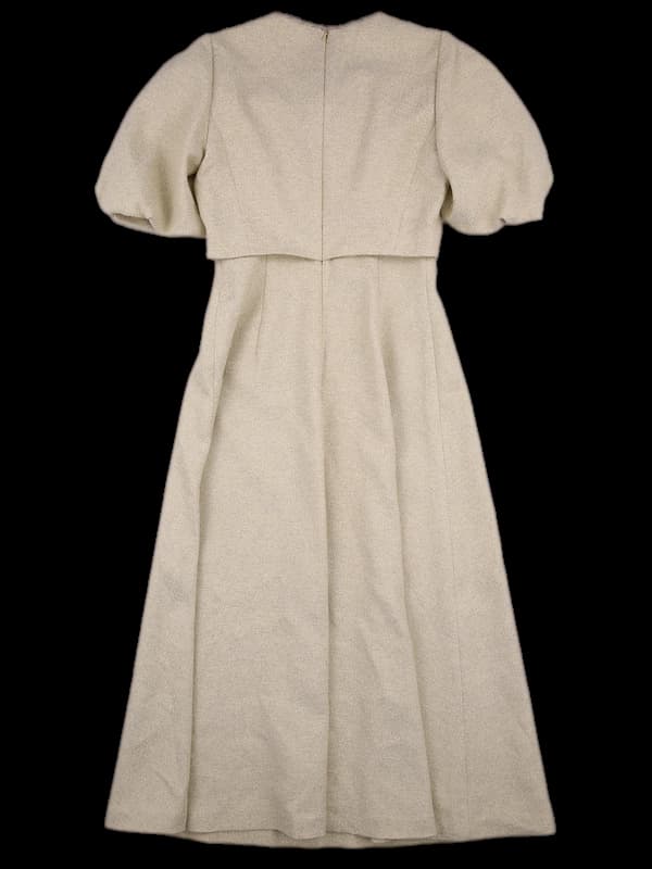 트위드 레이어드 원피스