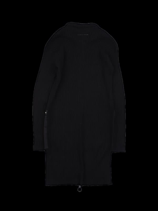 골지 집업 원피스