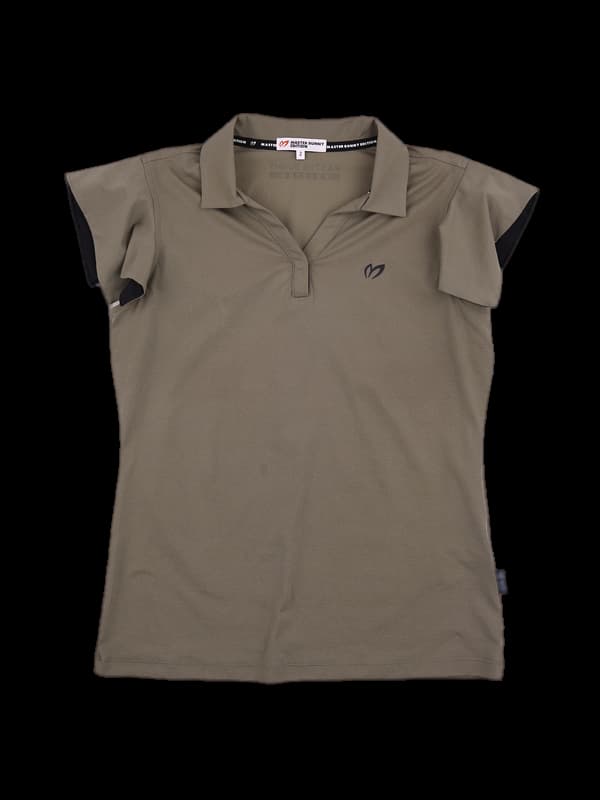 소매 트임 카라 반팔