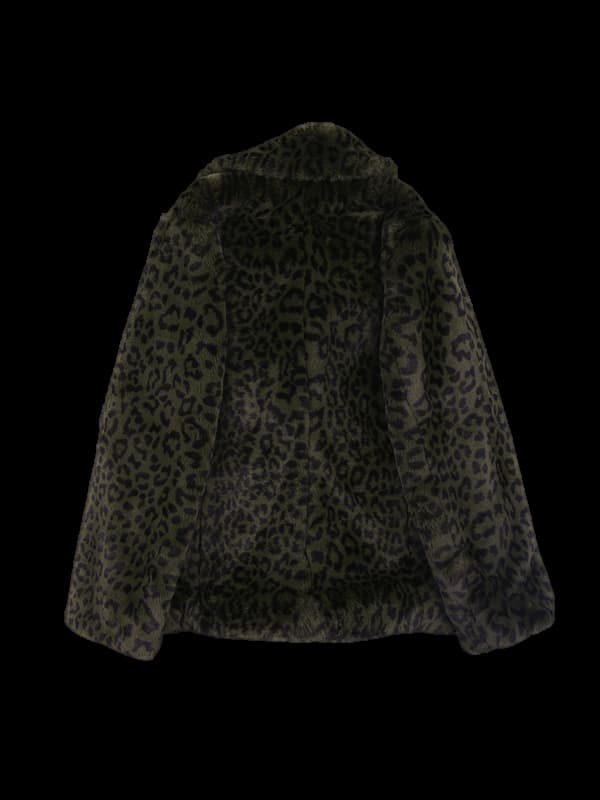 호피 밍크 자켓