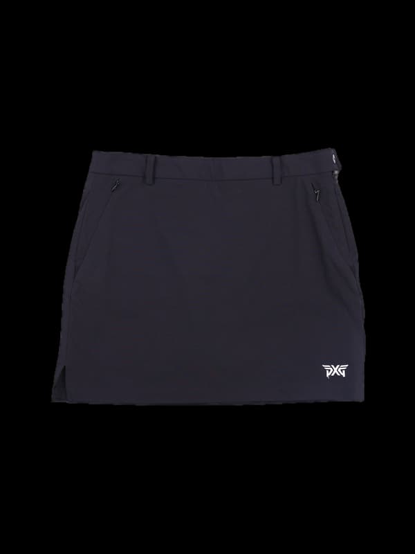 로고 나일론 스커트