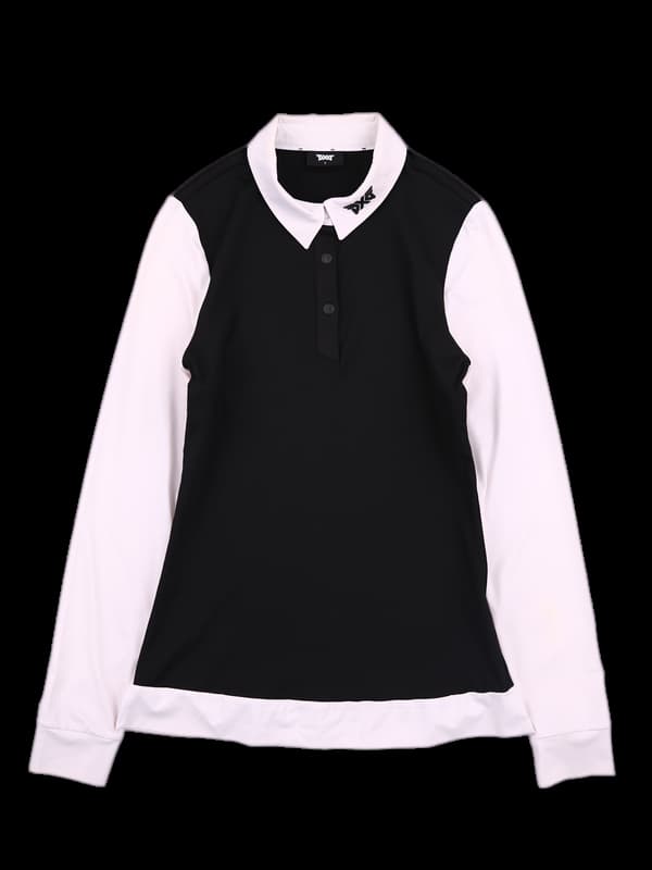 골지 카라 긴팔