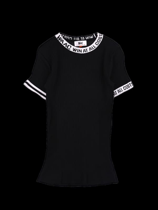 로고포인트 골지 반팔