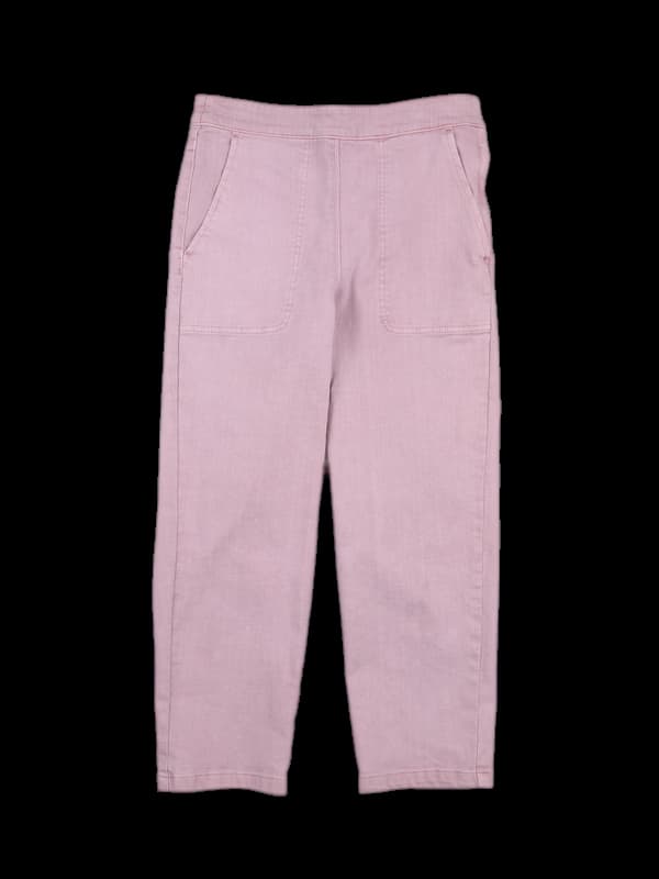 핑크 데님 팬츠