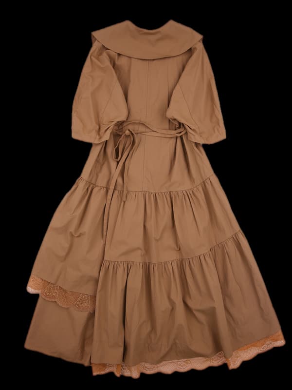 반팔 레이스 원피스