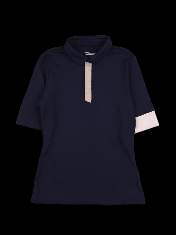 소매 로고 카라 반팔