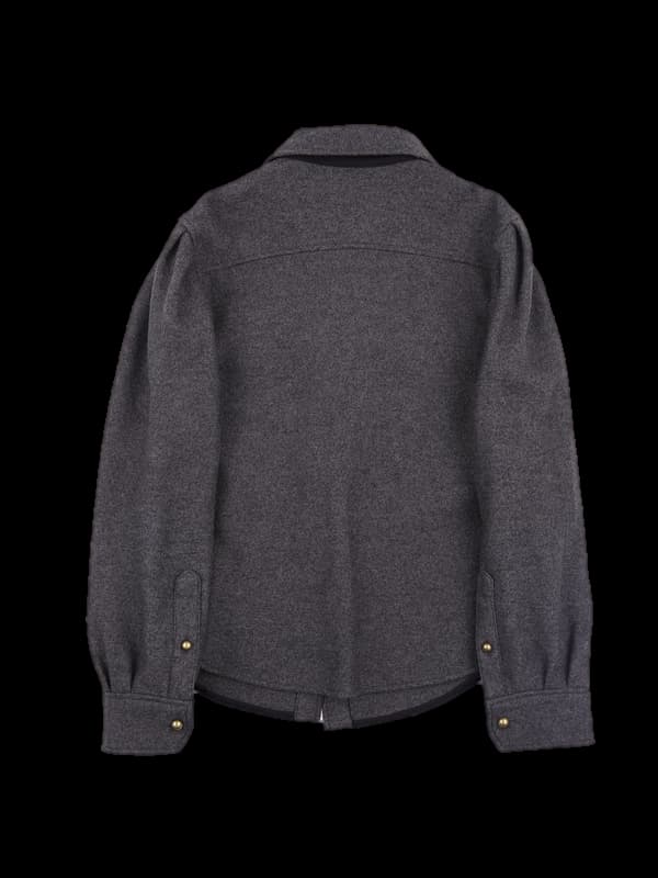 울 투포켓 자켓