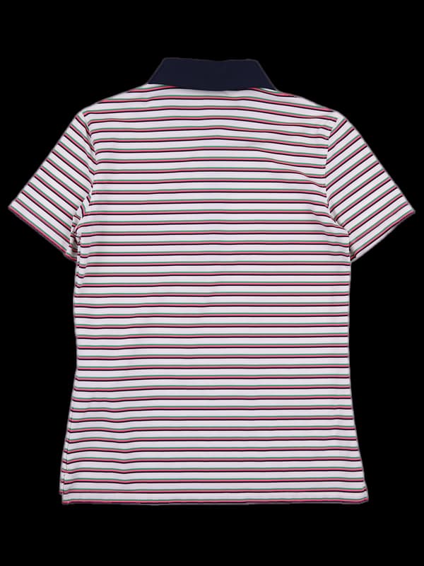 카라 스트라이프 반팔