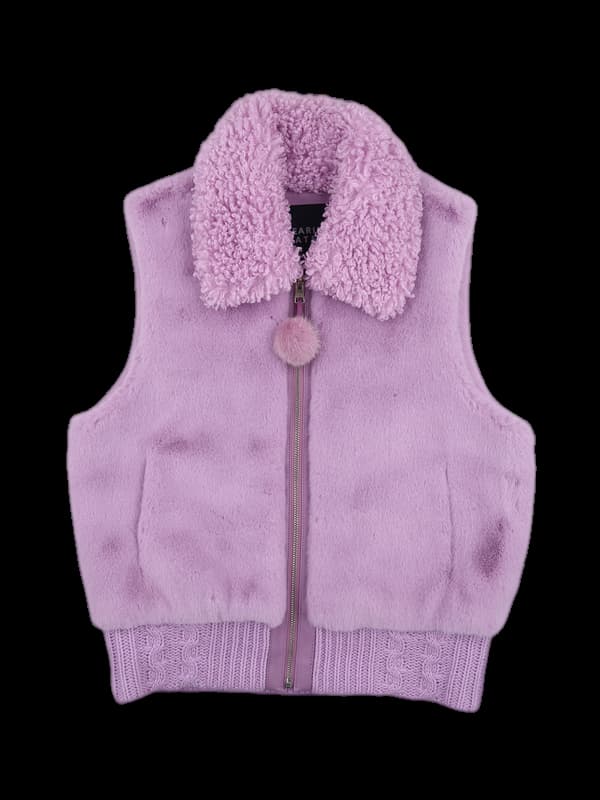 털 베스트 집업