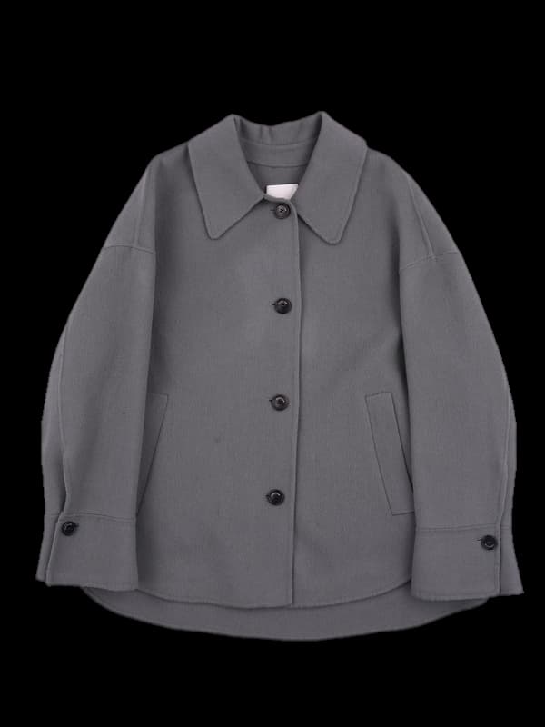 캐시미어 원버튼 코트