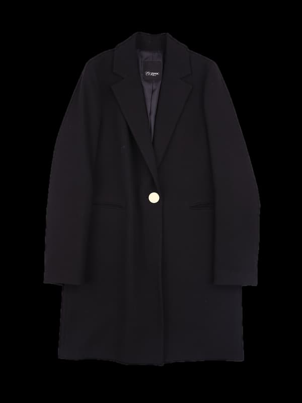 버튼 싱글 자켓