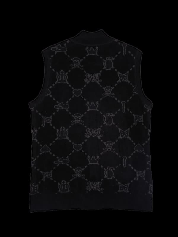 패턴 방풍 베스트집업