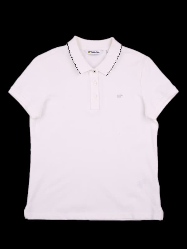 코튼 카라 포인트 반팔