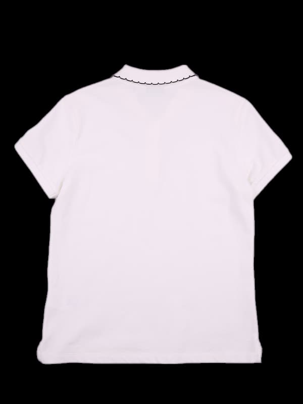 코튼 카라 포인트 반팔