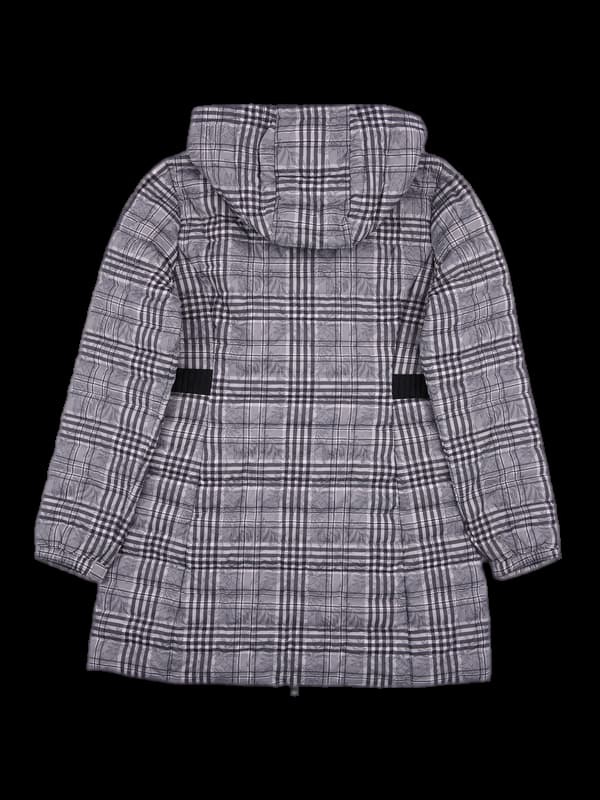 방풍 체크 후드 점퍼