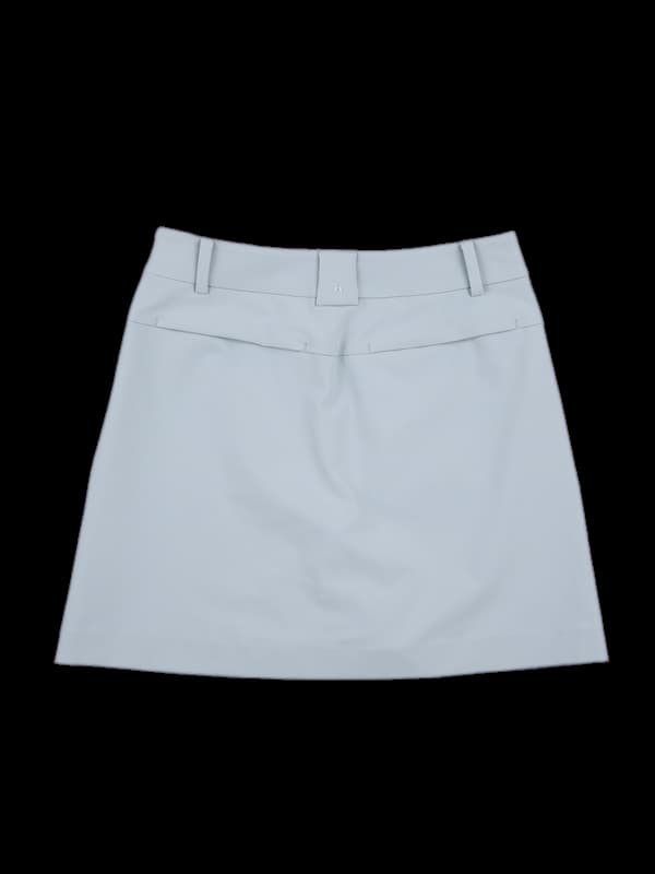 빅로고 트임 스커트