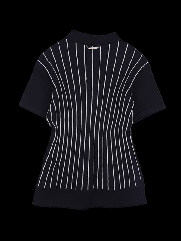 나일론 스트라이프 카라 반팔