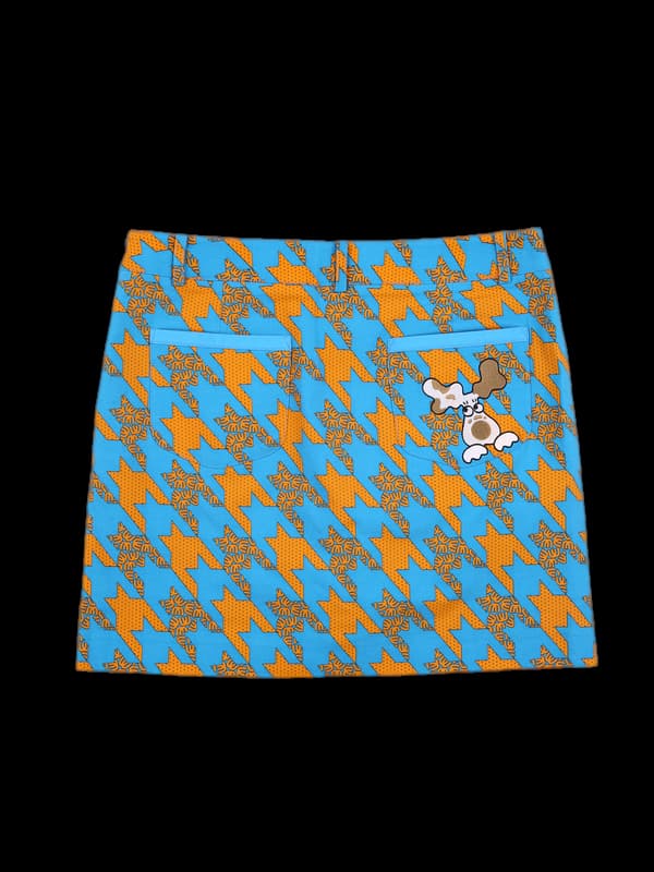 패턴 미니스커트