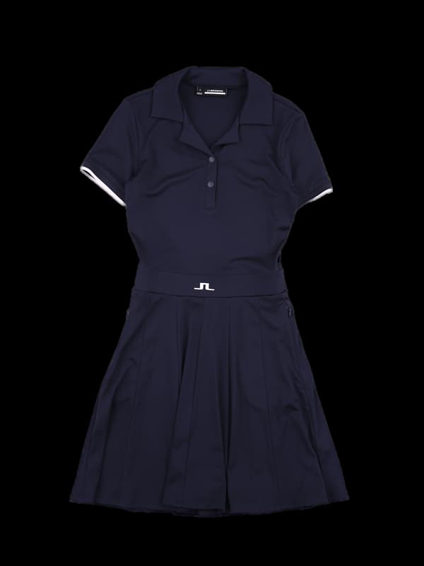 반팔 카라원피스