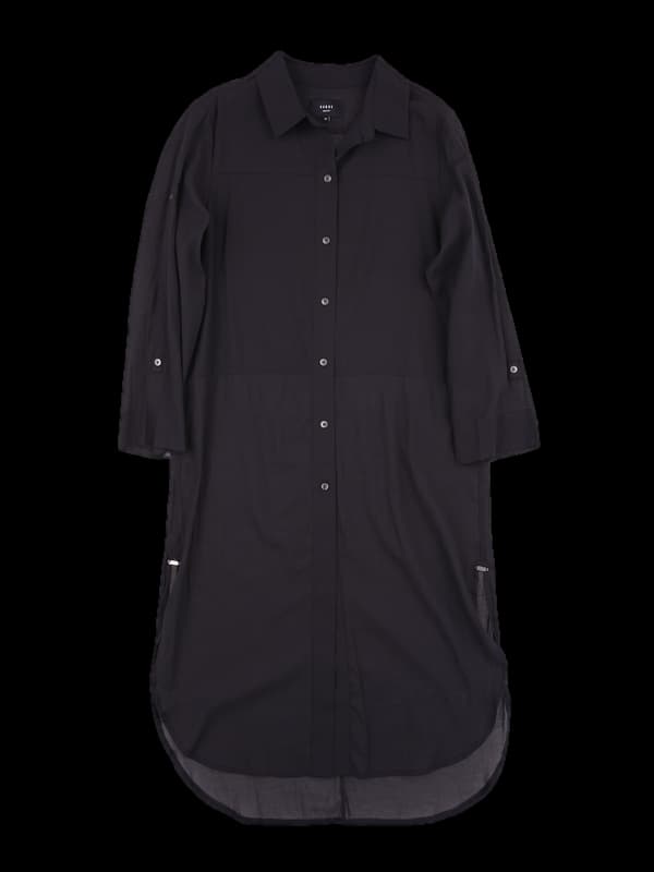 블랙 셔츠원피스