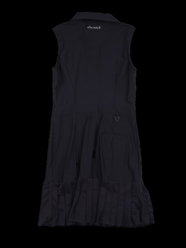 민소매 카라 원피스