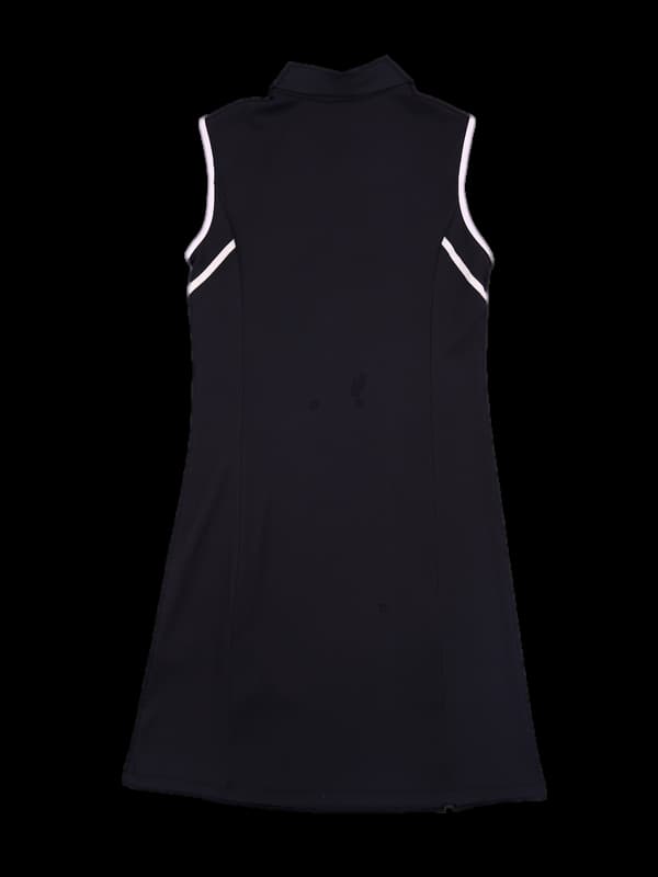 카라 민소매 원피스