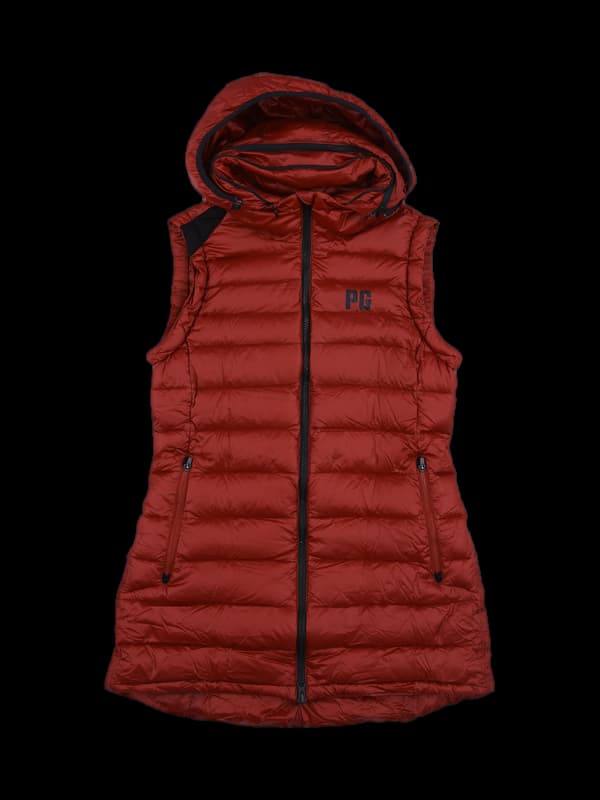 롱 패딩 베스트