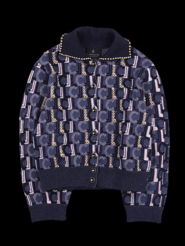 큐빅 펄 가디건