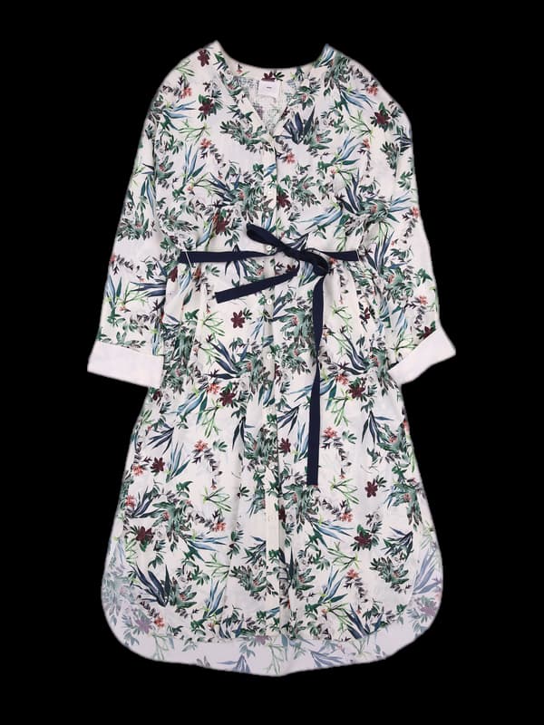 플라워 벨트원피스