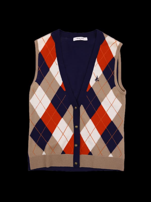 아가일 조끼니트