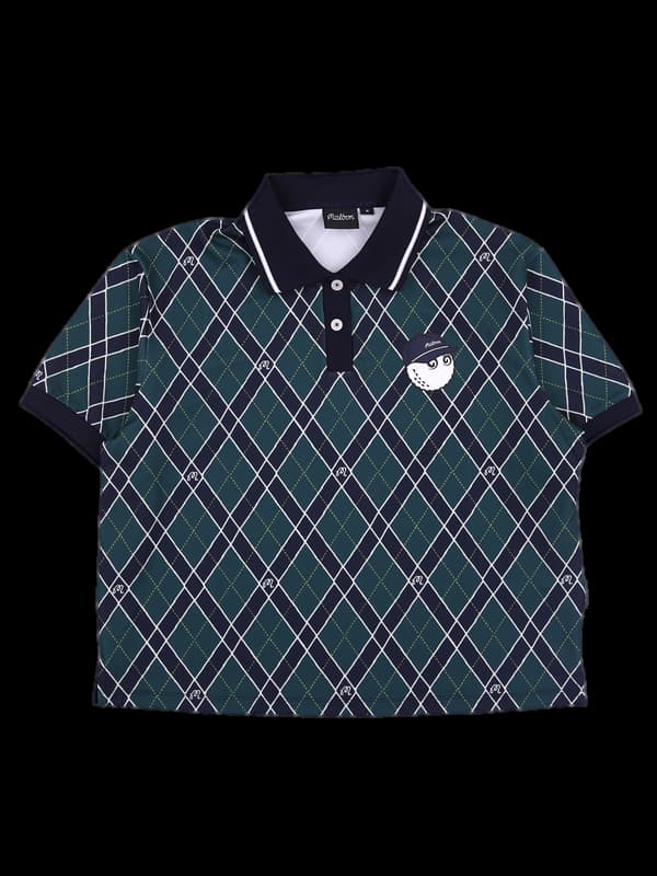 아가일 반팔 카라티