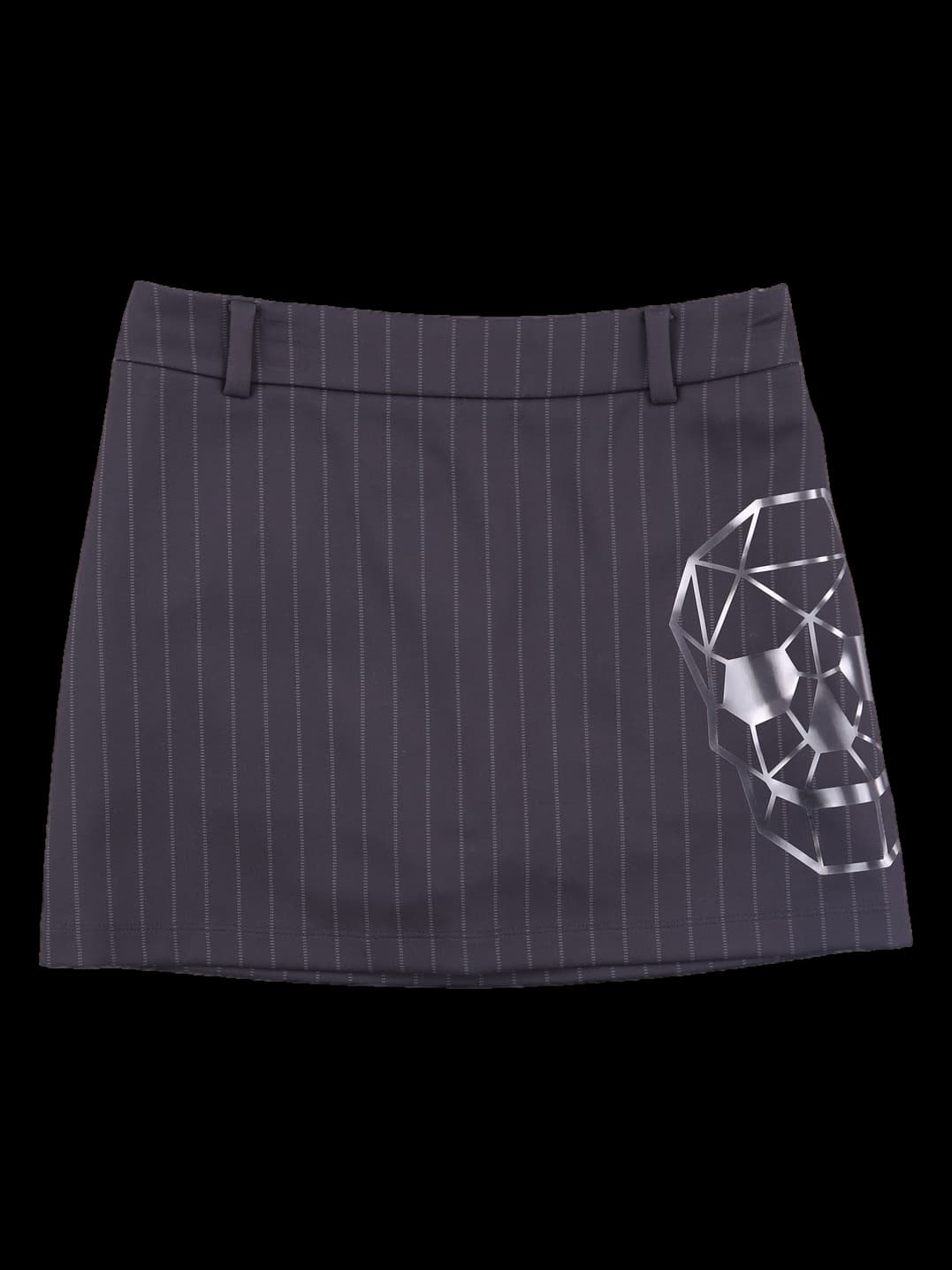 스트라이프 스커트