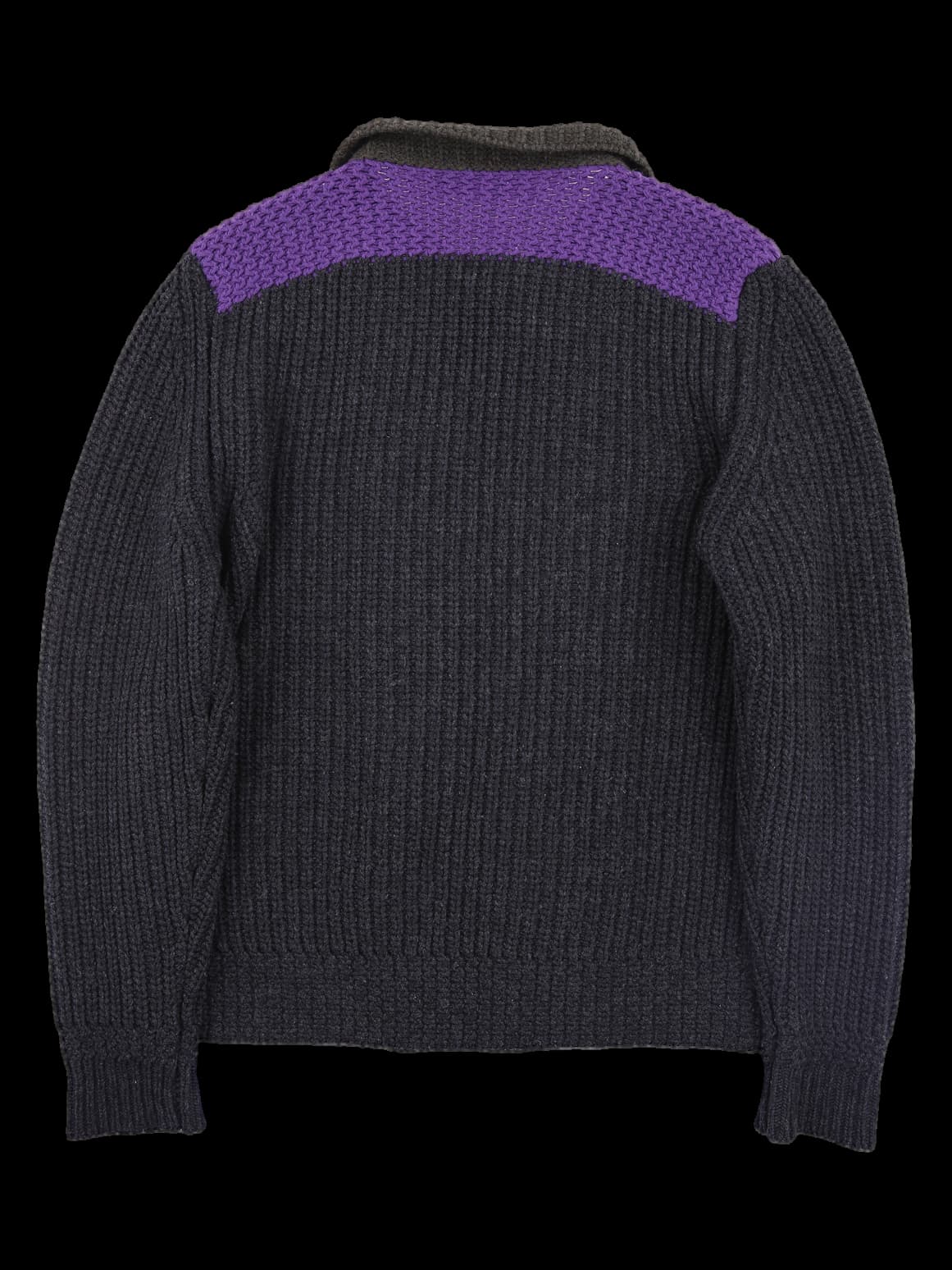 더블 단추 가디건