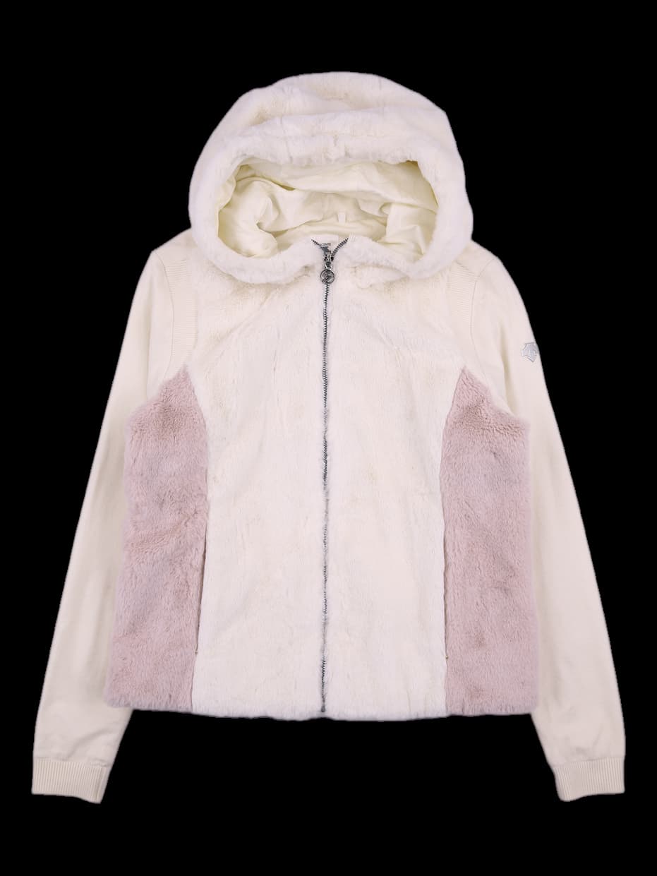 털 니트 가디건