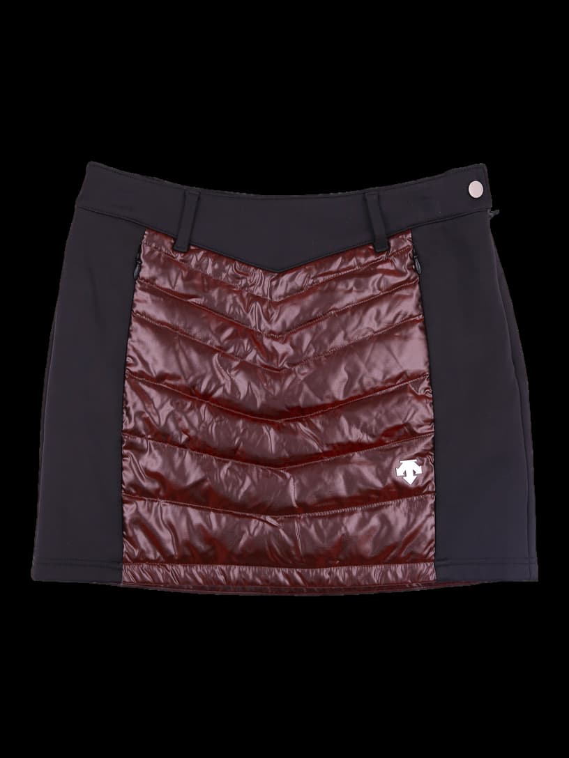 누빔 패딩 스커트