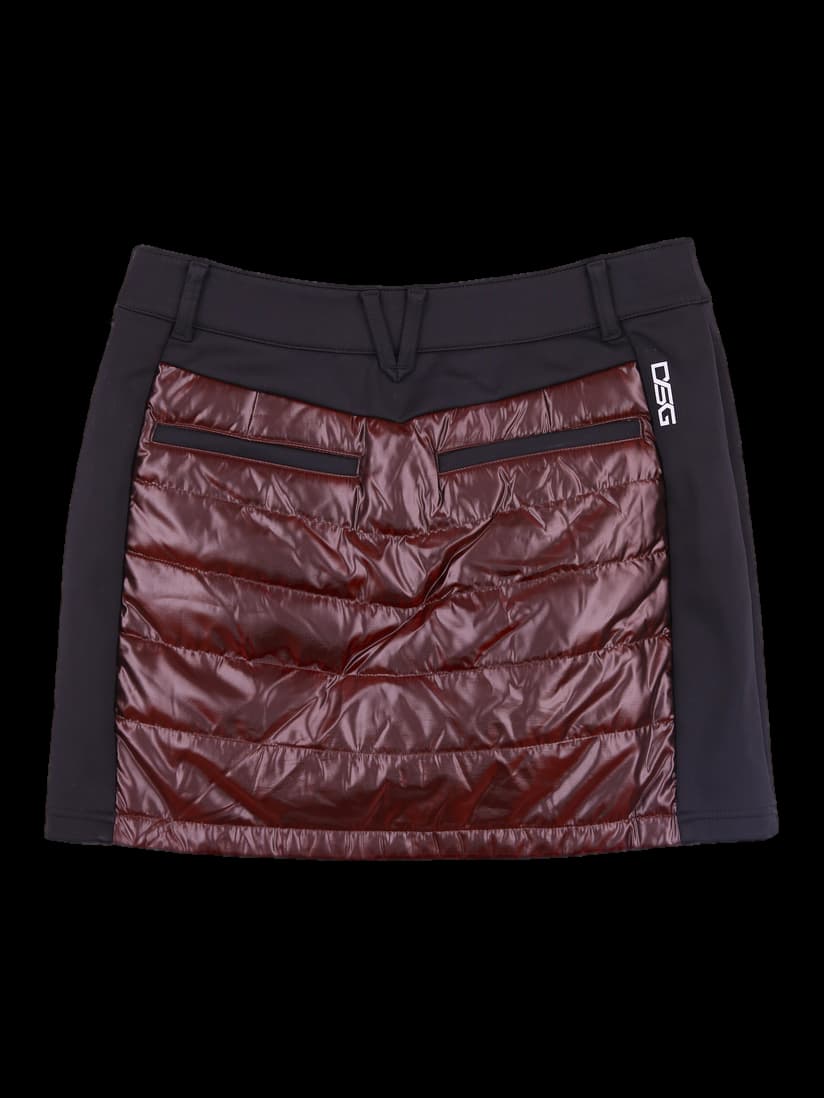 누빔 패딩 스커트