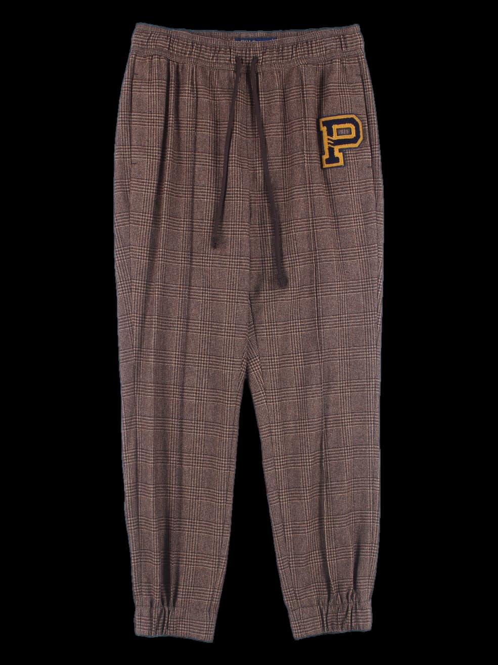 밴딩 체크 팬츠