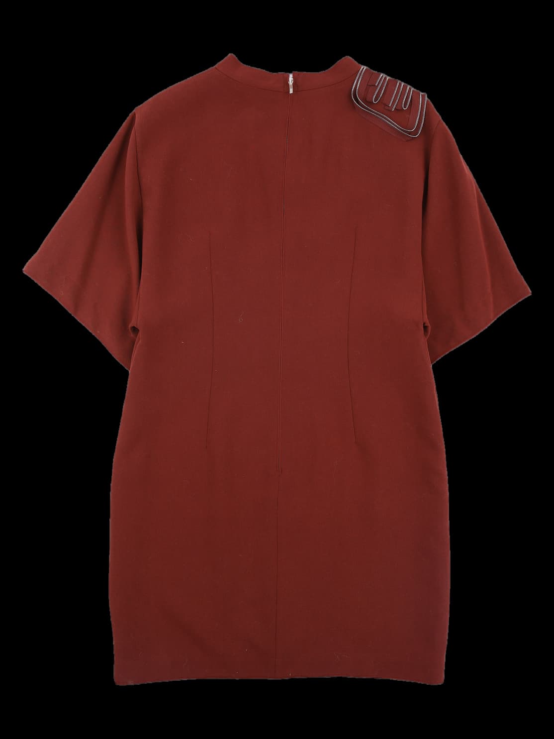 지퍼 디테일 원피스