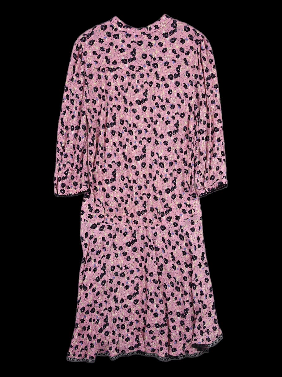 플라워 카라 원피스