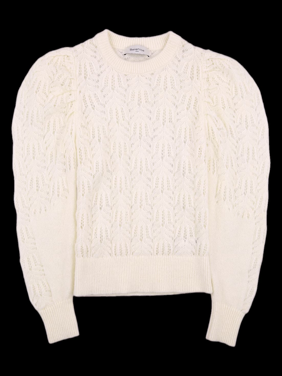 퍼프 숄더 니트