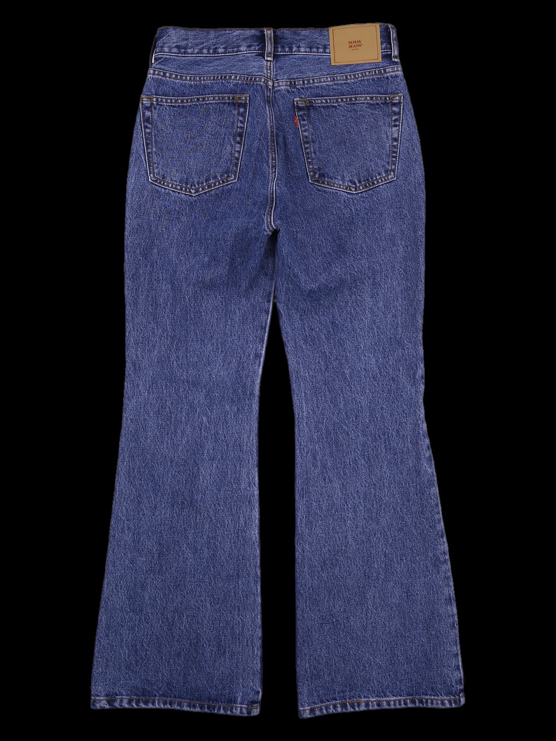 세미 부츠컷 데님 진